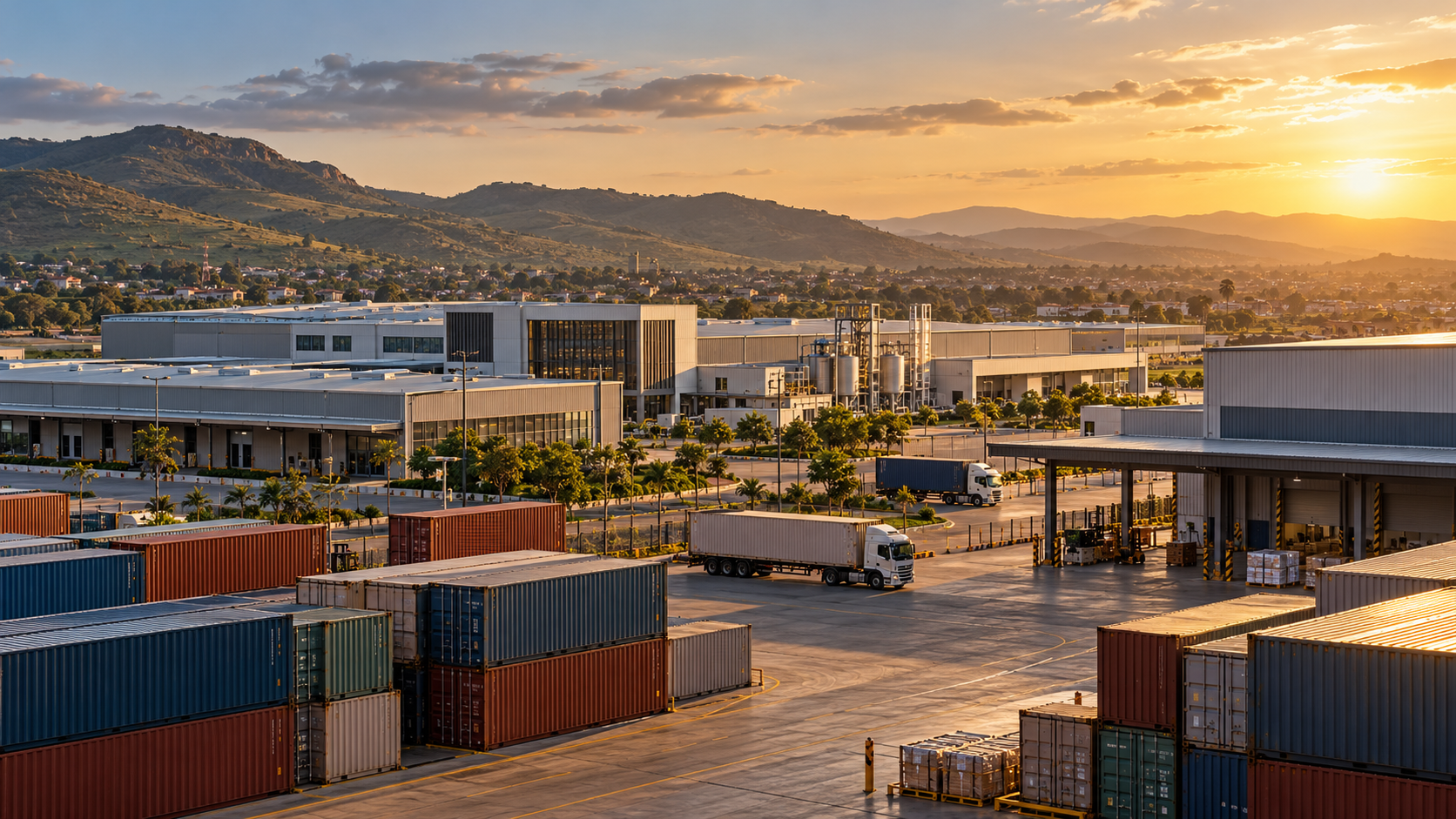 Illustrative vision of industry and distribution in Tanzania